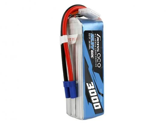 Gens Ace LiPo - 6S 22.V 3000mAh 60C - EC5 — image 4 of 5