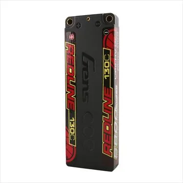 Gens Ace HV LiPo Hard Case - 2S 7.6V 5800mAh 130C - 5mm Tubes &mdash; image 3 of 3