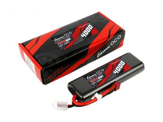 Gens Ace Hard Case Bashing Series LiPo - 2S 7.4V 4000mAh 60C - Deans &mdash; image 5 of 5