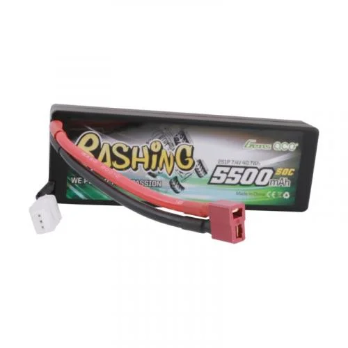 Gens Ace Hard Case 2S LiPo 5500mAh 50C - Deans &mdash; image 4 of 4