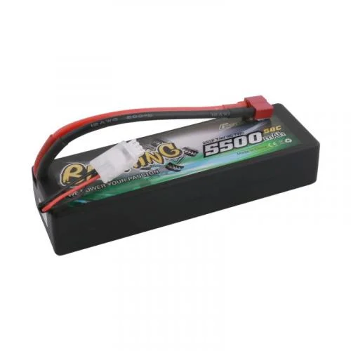 Gens Ace Hard Case 2S LiPo 5500mAh 50C - Deans &mdash; image 2 of 4