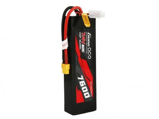 Gens Ace LiPo - 2S 7.4V 7600mah 60C with XT60 &mdash; image 4 of 5