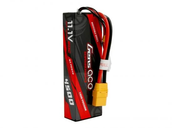 Gens Ace Hard Case LiPo - 3S 11.1V 4500mAh 60C with XT90 — image 4 of 5