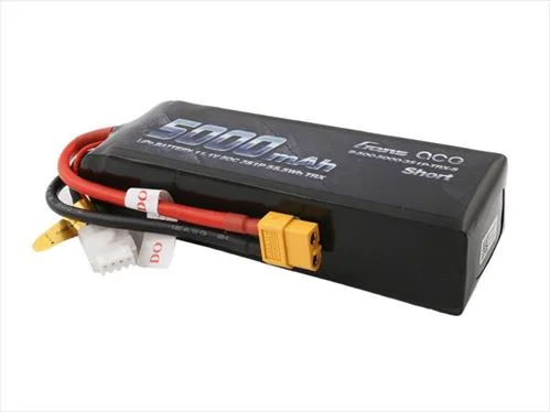 Gens Ace Soft Case 3S 11.1v LiPo 5000mAh 50C - XT60 Short &mdash; image 2 of 2