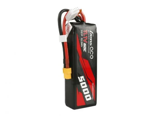 Gens Ace LiPo - 3S 11.1V 5000mAh 60C with XT60 (Short) — image 5 of 6