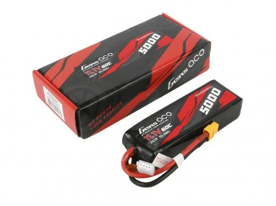 Gens Ace LiPo - 3S 11.1V 5000mAh 60C with XT60 (Short) — image 6 of 6