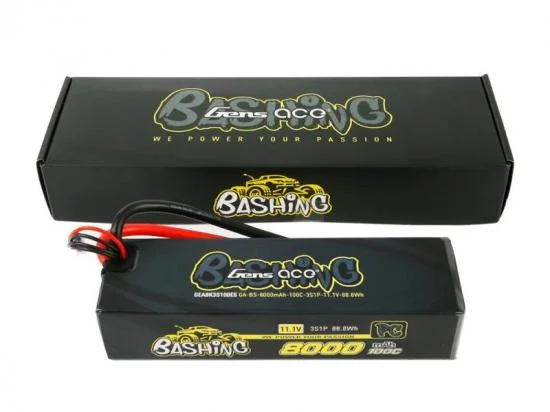 Gens Ace Bashing Series LiPo - 3S 11.1V 8000mah 100C - EC5 — image 2 of 2