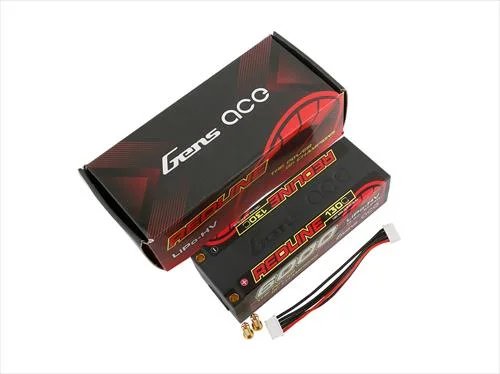 Gens Ace HV LiPo Hard Case - 4S 15.2V 6000mAh 130C - 5mm Tubes — image 2 of 3