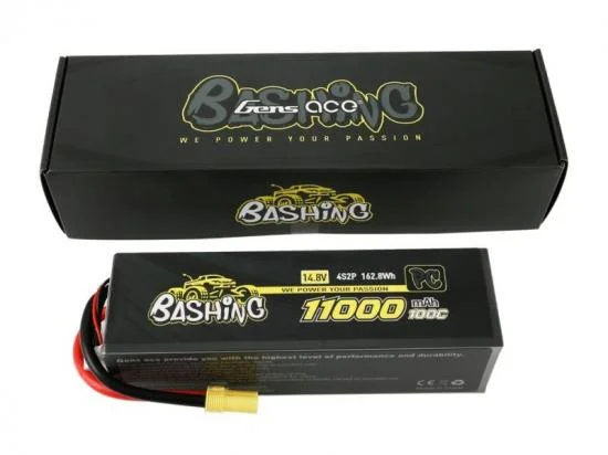 Gens Ace LiPo - 4S2P 14.8V 11000mah 100C with EC5 — image 2 of 2