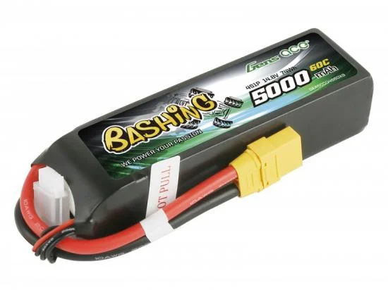 Gens Ace Bashing Series LiPo - 4S 14.8V 5000mAh 60C - XT90 — image 2 of 4