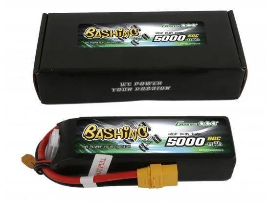 Gens Ace Bashing Series LiPo - 4S 14.8V 5000mAh 60C - XT90 — image 4 of 4