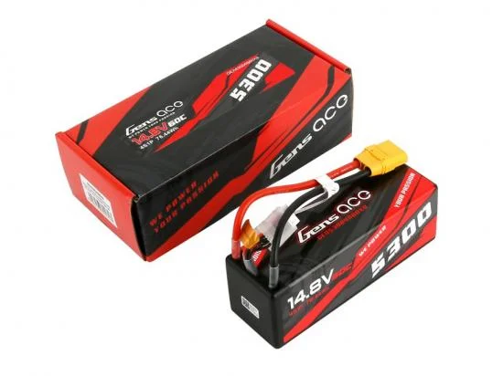 Gens Ace LiPo - 4S 14.8V 5300mAh 60C with XT90 &mdash; image 5 of 5