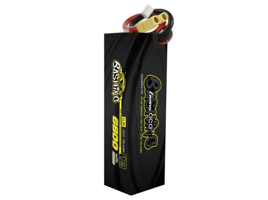 Gens Ace LiPo - 4S 14.8V 6800mah 120C with EC5 — image 4 of 5