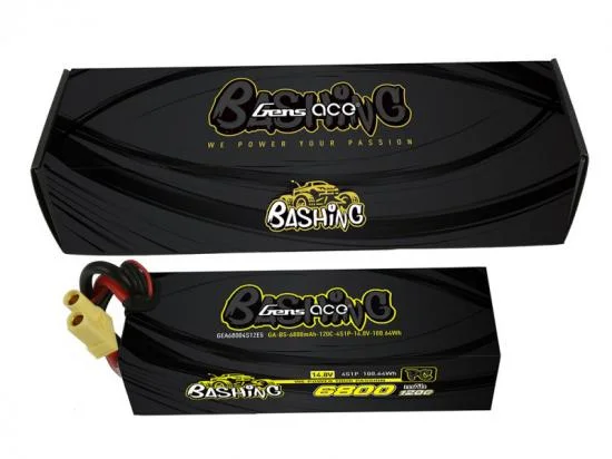 Gens Ace LiPo - 4S 14.8V 6800mah 120C with EC5 — image 5 of 5