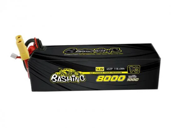 Gens Ace LiPo - 4S2P 14.8V 8000mah 100C with EC5 — image 2 of 5