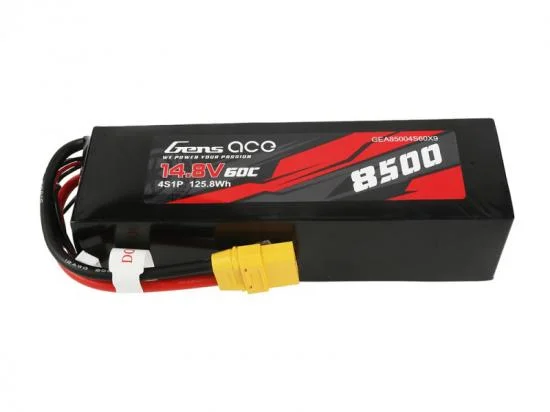 Gens Ace LiPo - 4S 14.8V 8500mAh 60C with XT90 — image 2 of 5