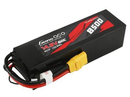 Gens Ace LiPo - 4S 14.8V 8500mAh 60C with XT90 — image 3 of 5