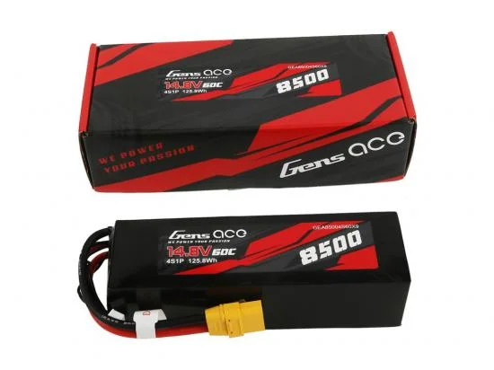 Gens Ace LiPo - 4S 14.8V 8500mAh 60C with XT90 — image 5 of 5