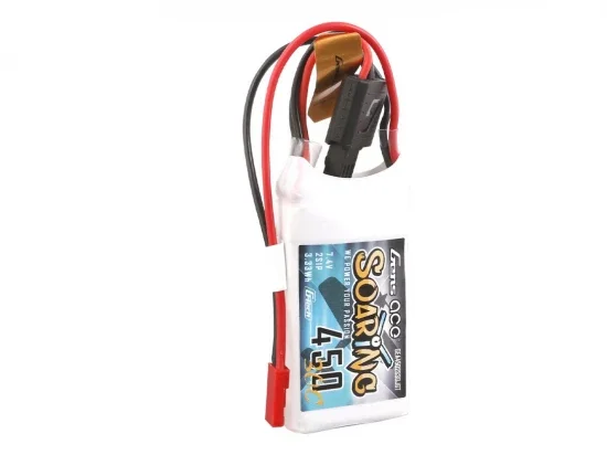 Gens Ace G-Tech LiPo - 2S 7.4V 450mAh 30C Soaring with BEC — image 4 of 5