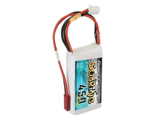 Gens Ace LiPo - 3S 11.1V 450mAh 30C Soaring with JST-SYP &mdash; image 2 of 5