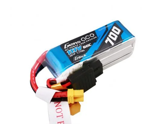 Gens Ace G-Tech LiPo - 3S 11.1V 700mAh 60C with XT30 &mdash; image 3 of 5