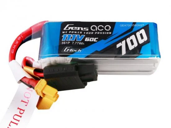 Gens Ace G-Tech LiPo - 3S 11.1V 700mAh 60C with XT30 &mdash; image 4 of 5
