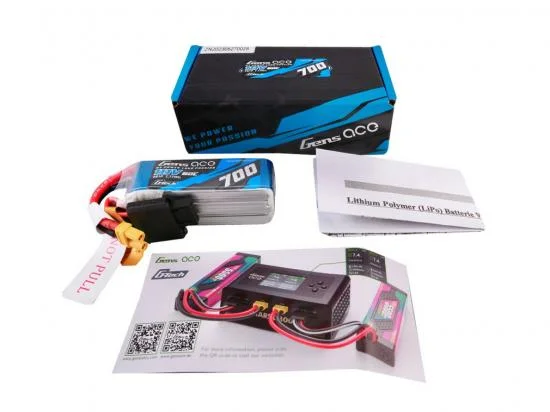 Gens Ace G-Tech LiPo - 3S 11.1V 700mAh 60C with XT30 &mdash; image 5 of 5