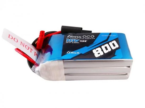 Gens Ace G-Tech LiPo - 3S 11.1V 800mAh 45C - JST — image 3 of 4