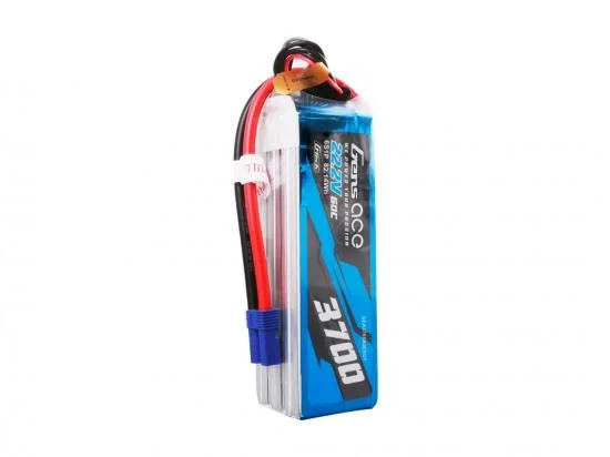 Li-Po G-Tech 6S 22.2V 3700mAh 60C with EC5 — image 4 of 5