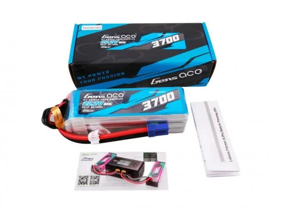 Li-Po G-Tech 6S 22.2V 3700mAh 60C with EC5 — image 5 of 5