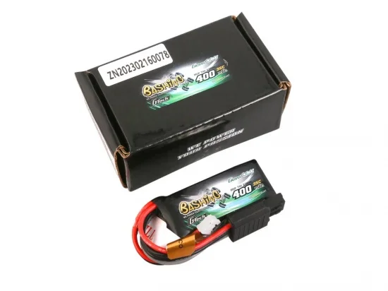 Gens Ace G-Tech LiPo - 2S 7.4V 400mAh 35C with JST (Fits SCX24) — image 5 of 5