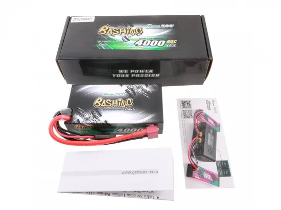 Gens Ace G-Tech Hard Case Bashing LiPo - 2S 7.4V 4000mAh 60C - Deans — image 6 of 10