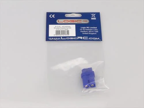 Moulded Adapter Female XT60 to EC3 Male — image 2 of 3