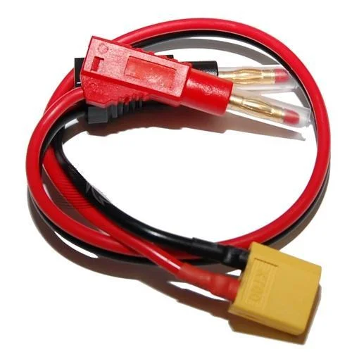 XT60 Heavy Duty Charge Lead (4mm Gold Plugs) — image 1 of 3