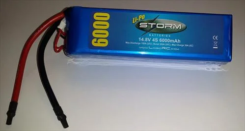 Storm Li-Po 4S 14.8V 25C 6000Mah — image 1 of 2