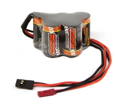 Overlander Super Duty 1600mAh 6v Receiver Hump Pack - Dual Lead — image 1 of 2