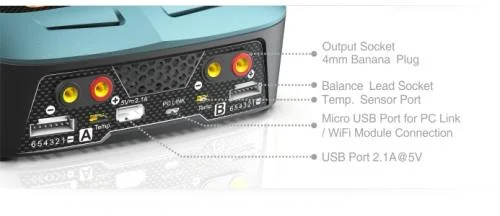 SKYRC D100 V2 AC/DC Dual Balance Charger / Discharger / Power Supply — image 2 of 5