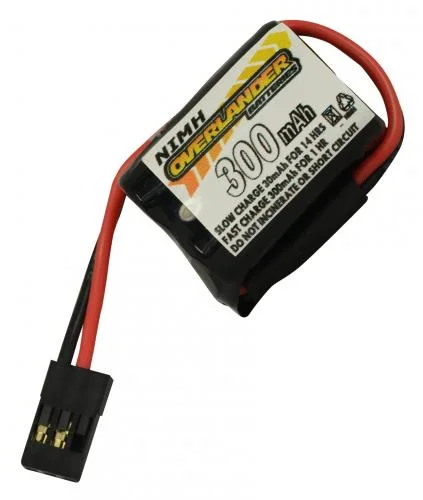 Overlander Nimh Battery Pack 2/3 AAA 300mah 4.8v Receiver SQ Premium Sport — image 2 of 3
