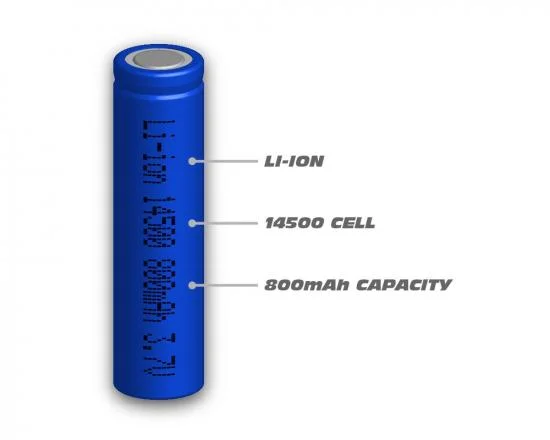 Overlander 800mAh 7.4V 2S 14500 Li-Ion Battery — image 2 of 3