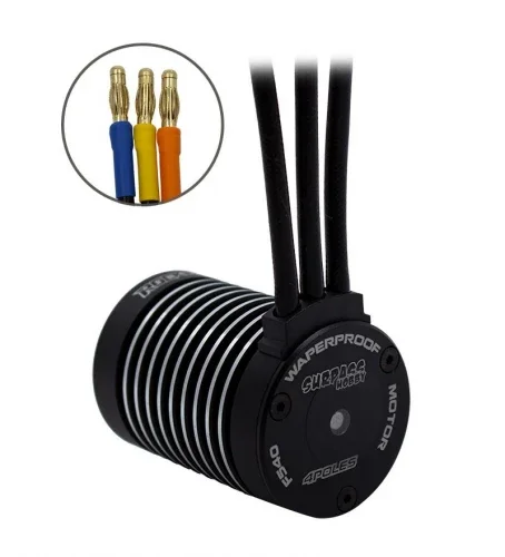 Overlander 3930KV Rocket RC Waterproof F540 Sensorless Motor + 45A ESC for 1:10 and 1:12 Cars — image 2 of 3
