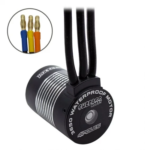 Overlander 3100KV Rocket RC Waterproof 3650 Brushless Motor + 60A ESC for 1:10 Cars — image 2 of 3