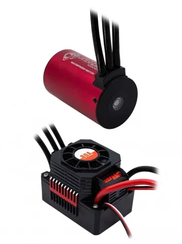 Overlander 3500KV Rocket RC Waterproof 3660 Brushless Motor + 80A ESC for 1:10 Cars — image 1 of 3