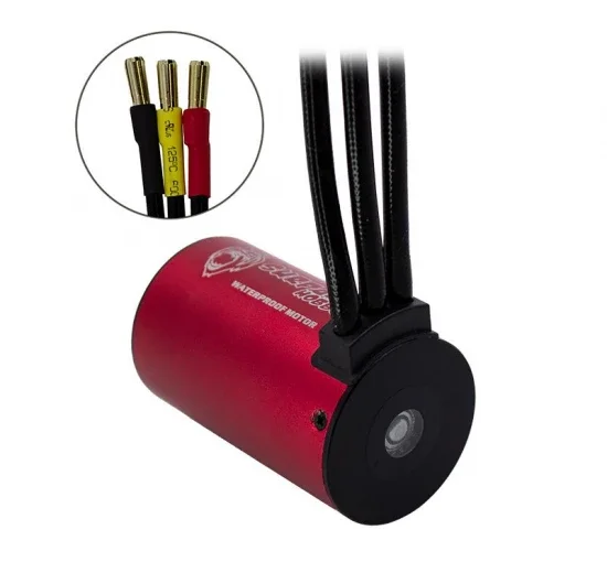 Overlander 3500KV Rocket RC Waterproof 3660 Brushless Motor + 80A ESC for 1:10 Cars — image 2 of 3
