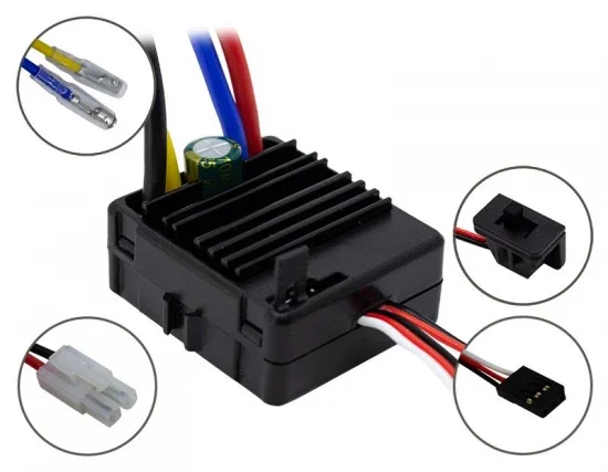 Overlander 13T Rocket RC 540 Brushed Motor + 60A ESC for On Road — image 3 of 3