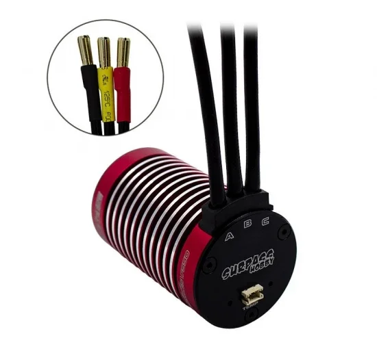 Overlander 3000KV Rocket RC V2 Supersonic F550 Brushless Motor + 60A ESC for 1:10 Cars — image 2 of 3