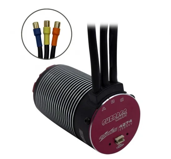 Overlander 1850KV Rocket RC V2 Supersonic 4274 Brushless Motor + 160A ESC for 1:8 Cars — image 2 of 3