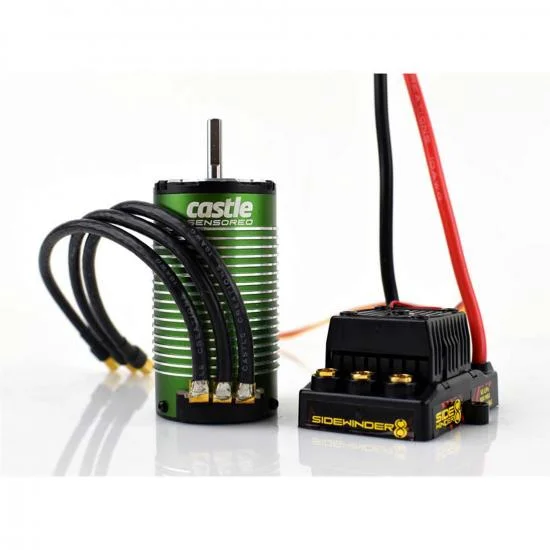 Castle Creations Sidewinder 1:8 ESC And 2200kV Sensor Ready Motor Combo — image 2 of 5