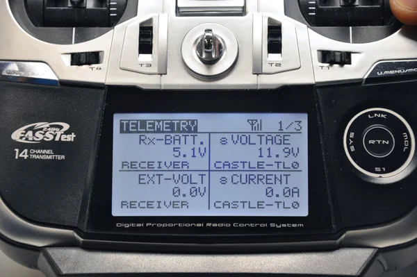 Castle Futaba SBUS2 Telemetry Link