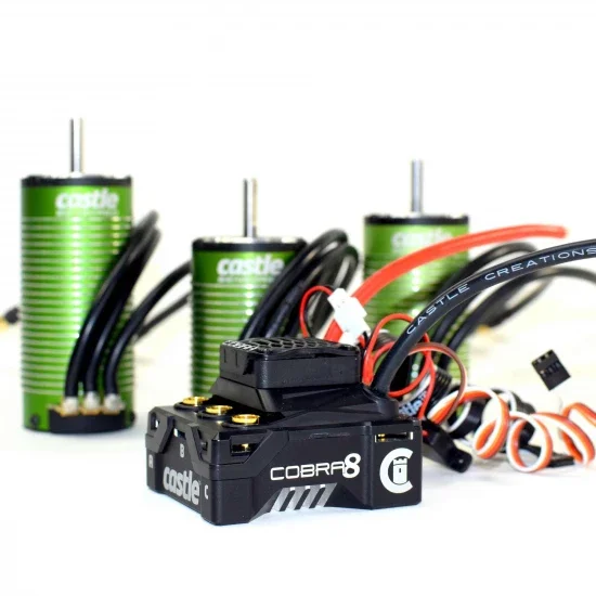 Castle Creations Cobra 8 ESC Combo With 1515-2200Kv V2 Sensored Motor — image 8 of 11
