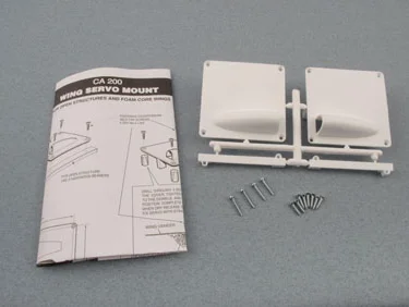 Wing Servo Mount Standard (2)